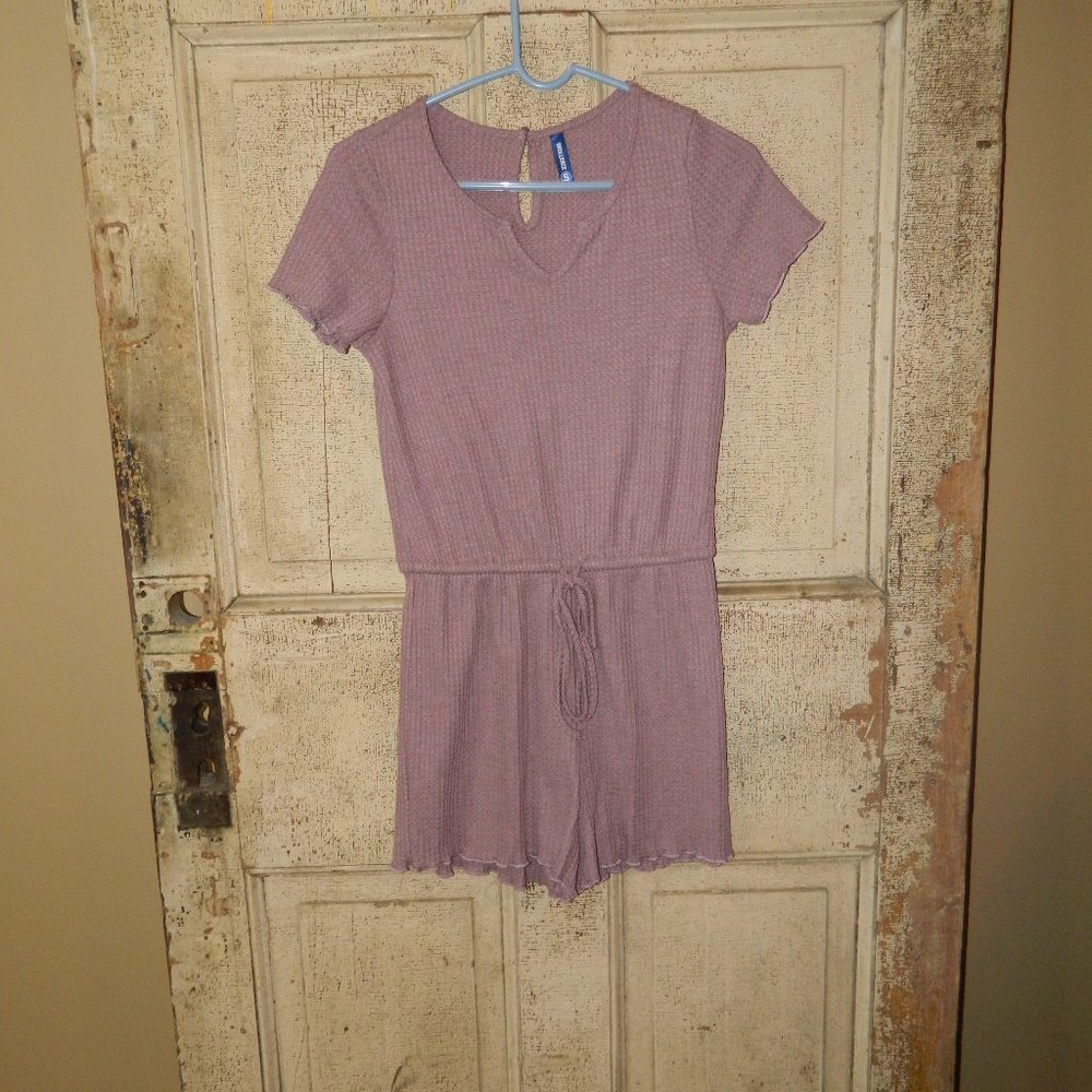 IWollence Waffle Knit Womens Romper Size Small (DD-2)